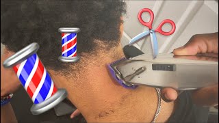 Road to becoming a Barber Part 3💈‼️ [upl. by Oirevlis]