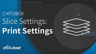 Tutorial CHITUBOX Slice Settings Print Settings [upl. by Nemrak940]