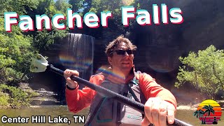 Kayaking to Fancher Falls Center Hill Lake Tennessee  Best Adventure Trip 2021  Kayak7seas [upl. by Acirne953]