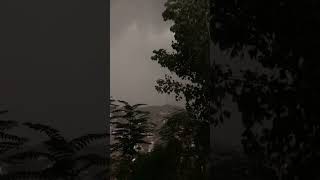 Rainy day beautiful view rainyday nature newvideo rain rainyday thunderstorm swat music [upl. by Aicinet]