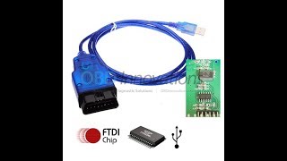 KKL OBD2 USB Cable Windows USB Serial Port Driver Setup [upl. by Liryc]