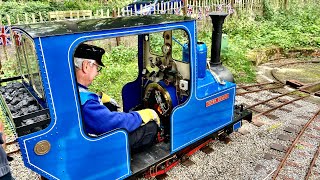 Royden Park Miniature Railway  725” gauge track SummerOfSteam [upl. by Adar]