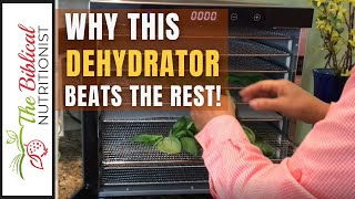 Best Dehydrator For Food in 2024  All The Features You REALLY Need [upl. by Ketchan]