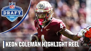 Keon Coleman Highlight Reel Buffalo Bills select FSU WR with 33rd pick  2024 NFL Draft [upl. by Smiley]