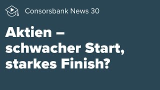 Consorsbank News  Aktien  schwacher Start starkes Finish [upl. by Pacifica73]