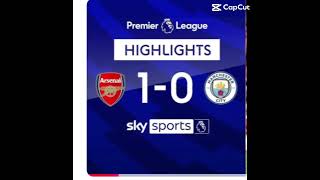 Arsenal vs city 10 arsenalmanchestercity cityappleshortsfunny [upl. by Aical431]