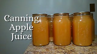 Canning Apple Juice  How To Can Apple Juice  Making Apple Juice Fresh Apples  Canning Apples [upl. by Adnolaj]