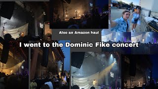 Dominic Fike concert and Amazon haul  Giovanna Troncone [upl. by Ardnovahs70]