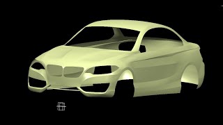 CATIA V5 Part 1 BMW 220 coupe SURFACE modeling Automobile Design [upl. by Dilan]