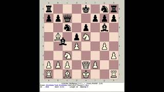 Unzicker Wolfgang vs Kraus Rudolf  Kirchheim Teck Chess 1947 Germany [upl. by Nnyllaf959]