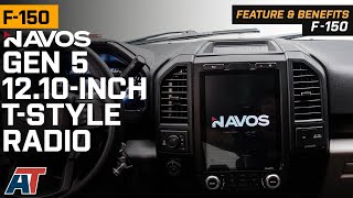 20152020 Ford Truck Navos Gen 5 1210Inch TStyle Radio Feature amp Benefits [upl. by Nabru]