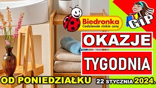 𝐁𝐈𝐄𝐃𝐑𝐎𝐍𝐊𝐀 🐞  Gazetka Promocyjna od Poniedziałku 22012024  Okazje Tygodnia [upl. by Aidul]