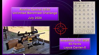 Rimfire Central 2550 Yard Benchrest Unlimited Anschutz 1761 Round 1 [upl. by Retsevel605]