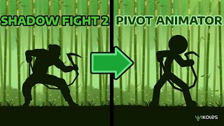 STICKMAN in SHADOW FIGHT  Pivot Animation [upl. by Oilcareh]