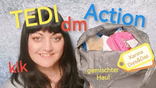 gemischter Haul Tedi dm Action Kik November 2024 tedi dm action [upl. by Dole]