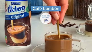 Café bombón  Recetas La Lechera [upl. by Amr]