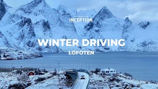 🇳🇴WINTER DRIVING IN LOFOTEN NORWAY  Reine to Leknes  Lofoten Islands  罗弗敦冬季自驾 [upl. by Anilek141]