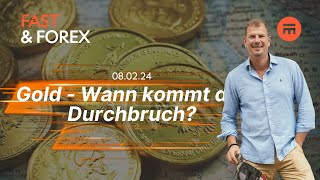 Gold – Wann kommt der Durchbruch  Fast amp Forex  Swissquote [upl. by Lerrud]