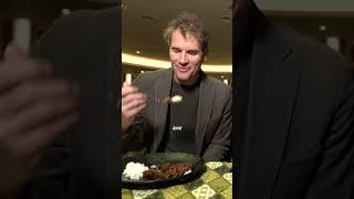 Jens Lehmann eats Indonesian food [upl. by Slrahc]