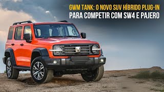 GWM Tank Novo SUV Pra competir com SW4 e Pajero Festival de Interlagos [upl. by Shulock809]