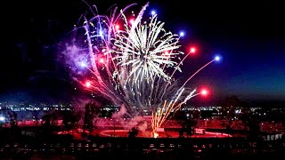 Bakersfield Speedway Firework Show 2024 [upl. by Durkee]