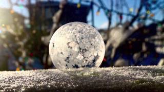 frozen bubbles in calgary [upl. by Woodford]