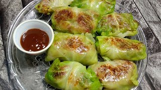 Vegetarian cabbage rolls😋 recipe by shambers kitchen [upl. by Pinsky310]