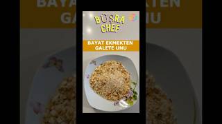 Bayat Ekmekten Galeta Unu galette yemektarifleri yemek pasta tatlıtarifleri yemekönerisi [upl. by Aneeb463]