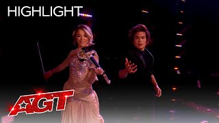 Shin Lim And Lindsey Stirling Deliver a Remarkable Performance  Americas Got Talent 2021 [upl. by Aetnahs455]