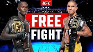 Israel Adesanya vs Alex Pereira 2  UFC FREE FIGHT  MMAPlus [upl. by Iams659]