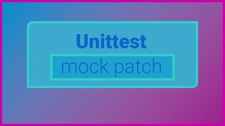 Примеры Unittest Mock Patch на Python [upl. by Averil523]