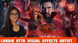 Dr Strange 2022  Special Visual Effects  Artist Laraib Atta [upl. by Enotna109]