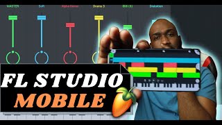 HACIENDO UN BEAT DE TRAP EN FL STUDIO MOBILE  COMO TUNEAR LOS 808 EN FLM [upl. by Sheeree]