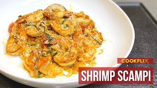 How To Make Shrimp Scampi Pasta  Quick And Easy Recipe [upl. by Luar]