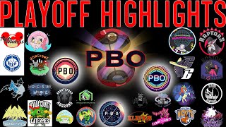 PBO S6 PLAYOFF HIGHLIGHTS [upl. by Khalin]