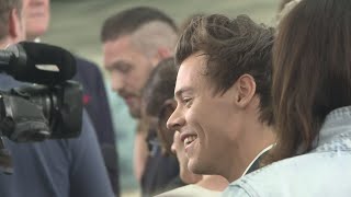 DUNKIRK Stars react to Harry Styles role [upl. by Amend]