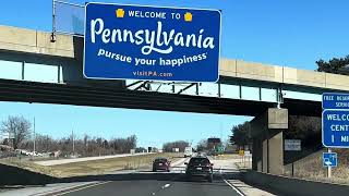 Welcome to PA Driving 81 North to Chambersburg Pennsylvania [upl. by Sheena]