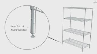 Metro Professional’s Choice  Stationary Wire Shelving [upl. by Sasnett]