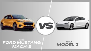 Ford Mustang MachE Vs Tesla model 3 [upl. by Leasia139]