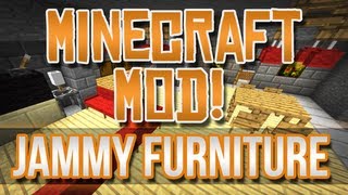 Minecraft Mod  Jammy Furniture [upl. by Chem]