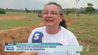 Projeto das Barraginhas chega ao Estado de Rondônia [upl. by Salokcin458]