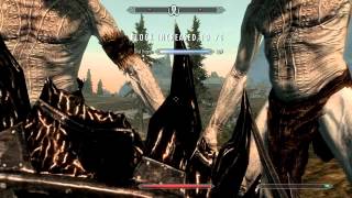 Skyrim Guide Fastest Powerleveling Block 100 in 7 minutes [upl. by Kcirderfla545]