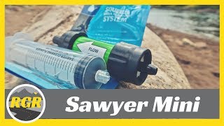 Sawyer Mini Water Filtration  Product Review  Filter Water while Hiking Camping amp Traveling [upl. by Imorej]