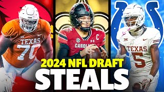 Biggest STEALS of the 2024 NFL Draft [upl. by Laux]