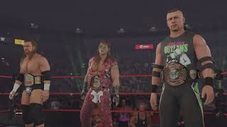 Degeneration X vs Hart Foundation Feud [upl. by Baumann]