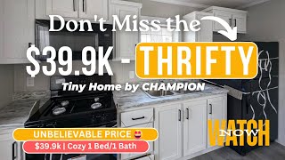 MustWatch Affordable 1Bedroom Mobile Home Tour for 39900 [upl. by Cyprio]