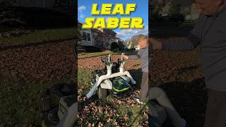 Become a Leaf Clean Up Jedi 🌟EGO Lawn Blower Leaf Saber [upl. by Derrik854]