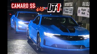 LT1 Camaro tries out MSD manifold and 95mm throttle body [upl. by Aciamaj334]