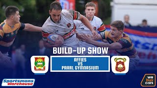 RUGBY BUILDUP  AFFIES VS PAARL GYMNASIUM  2024 [upl. by Jumbala133]