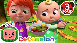 Lunch Time Sharing Snacks and Juice Song  More  Cocomelon  Nursery Rhymes  Fun Cartoons For Kids [upl. by Corvin]